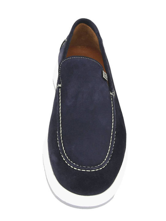 Men's Loafers in Blue Colour