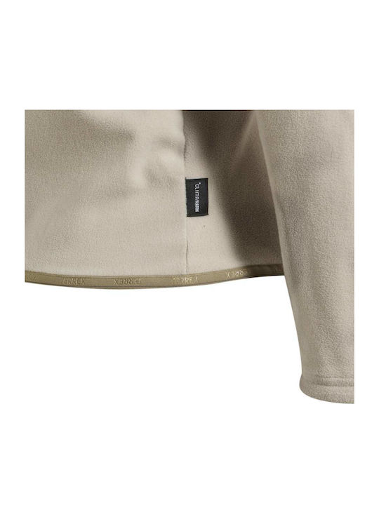 Αθλητική Παιδική Ζακέτα Fleece Μπεζ