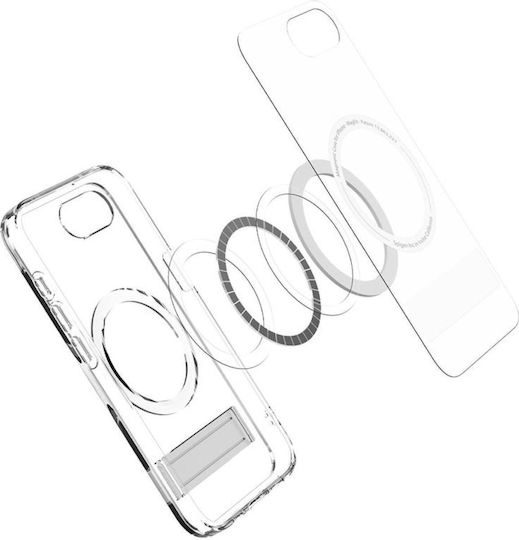 Spigen Ultra Hybrid S Case Magsafe Compatible Iphone 16e Clear White