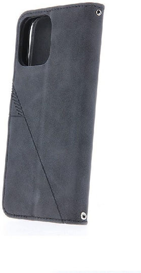 TelForceOne Back Cover Δερματίνης Μαύρο (iPhone 14 Pro Max)