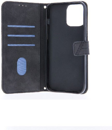 TelForceOne Back Cover Δερματίνης Μαύρο (iPhone 14 Pro Max)