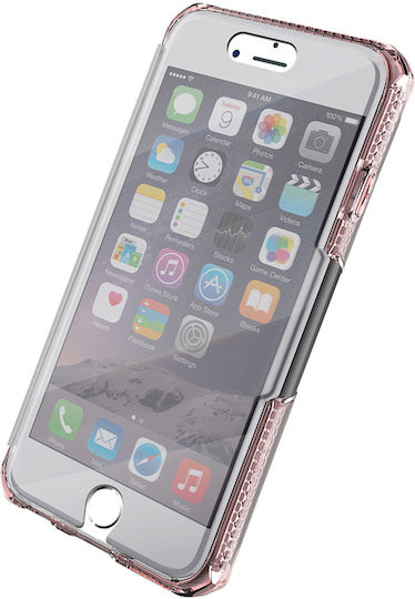 Itskins Folio Case iPhone SE 2020 8 7 6s Spectra Shockproof Reinforced Folio Pink