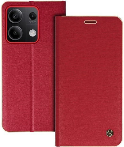 Wonder Back Cover Δερμάτινο Κόκκινο (Redmi Note 13 4G)