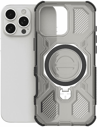 Techsuit Carbon Back Cover Σιλικόνης Μαύρο (Honor 400 Lite)