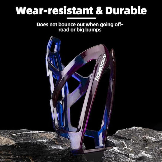 Rockbros Bicycle Bottle Cage Blue-Purple