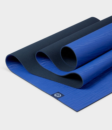 Manduka Eko Lite Στρώμα Γυμναστικής Yoga Μπλε (180x61cm)