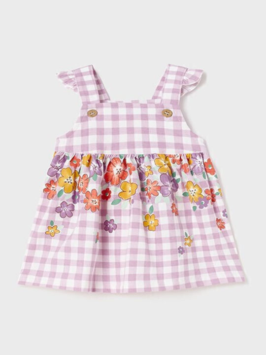 Kinderkleid Ärmellos Geprüft Flieder