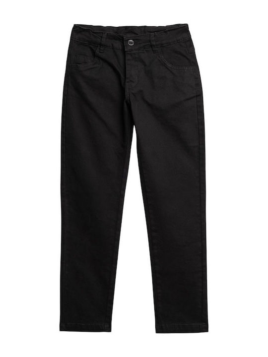 Kinderhose Stoff Schwarz