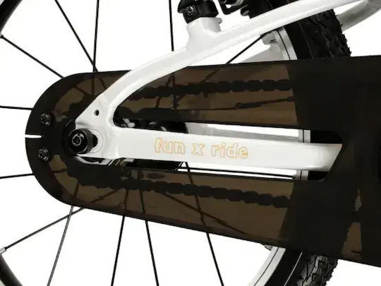 Kross 16" Kinderfahrrad BMX mit Aluminiumrahmen Weiß