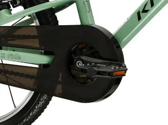 Kross Bicicletă Copii BMX 16" cu Cadru din Aluminiu Verde