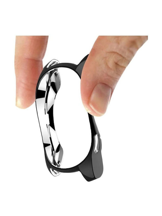 Schützender Rahmenhülle Silikon in Silberfarbe für Samsung Galaxy Watch