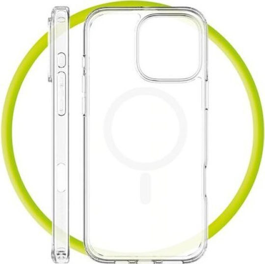 Mobile Origin Umschlag Rückseite Silikon 1.5mm Transparent (iPhone 17 Pro Max / iPhone 17 Pro / iPhone 16 Pro Max)