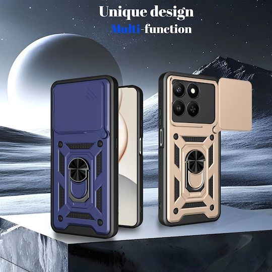 Magnetic Back Cover Auriu (Honor X5C Plus)