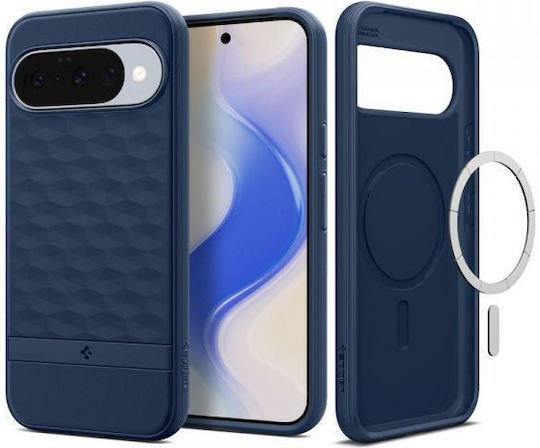Spigen Parallax Mag Umschlag Rückseite Silikon Blau (Google Pixel 10 / 10 Pro)