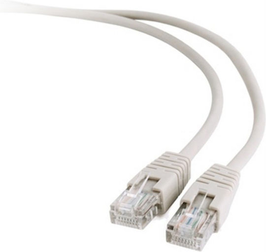 Cablexpert U/UTP Кат.6 (Gigabit) Мрежов Кабел Ethernet 0.5m Сив