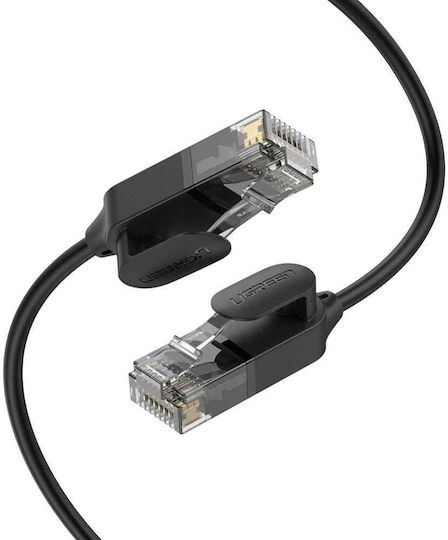 Ugreen U/UTP Cat.6a (Gigabit) Καλώδιο Δικτύου Ethernet 2m Μαύρο