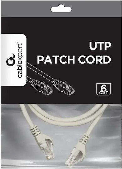 Cablexpert U/UTP Cat.6 (Gigabit) Network Cable Ethernet 1m Gray