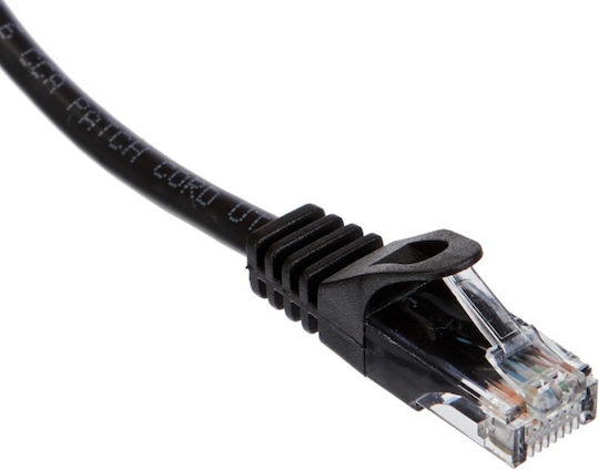 Lanberg U/UTP Cat.5e (Gigabit) Cablu De Rețea Ethernet 15m Negru