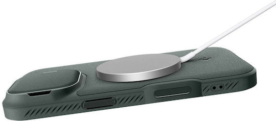 Spigen Optik Armor Заден Калъф Силикон Зелен (iPhone 17)