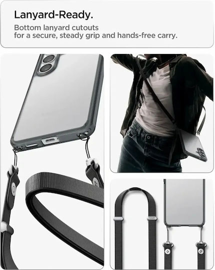 Spigen Ultra Hybrid Rückseite Silikon Kunststoff 2mm Semi-Transparent Galaxy S26