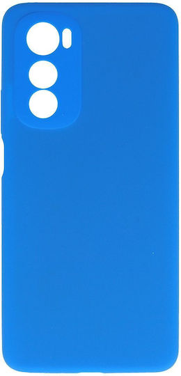 Back Cover Silicone / Plastic Blue (Motorola Edge 30)