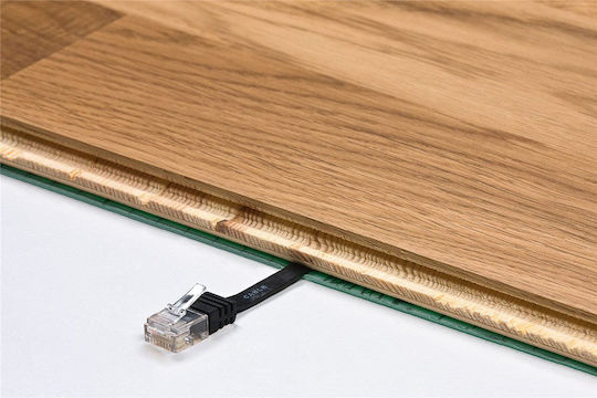 Goobay Равен U/UTP Кат.6 (Gigabit) Мрежов Кабел Ethernet 20м Черен