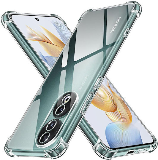 Techsuit Shockproof Clear Back Cover Silicone Transparent (Poco F6)