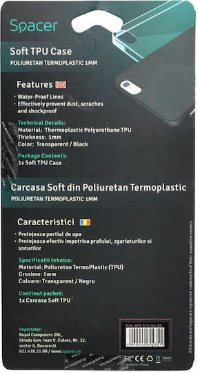 Spacer Spacer Spt-sts-sa.s9 Husa Samsung S9 Transparentă Grosime 1 Mm Material Flexibil