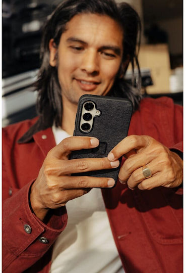 Peak Design Everyday Back Cover Υφασμάτινο με Λουράκι Αδιάβροχο Γκρι (Galaxy S24)
