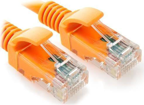 Cablexpert U/UTP Cat.5e (Gigabit) Network Cable Ethernet 0.25m Orange