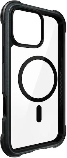 Mageasy Odyssey M Back Cover Silicone Black (iPhone 16 Pro Max)