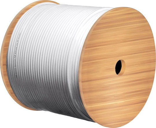 Goobay S/FTP Кат.6 (Gigabit) Мрежов Кабел Ethernet Без Конектори 305м Сив