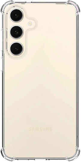 Samsung Mobeen Заден Калъф Силиконов Прозрачен (Galaxy S25 FE)