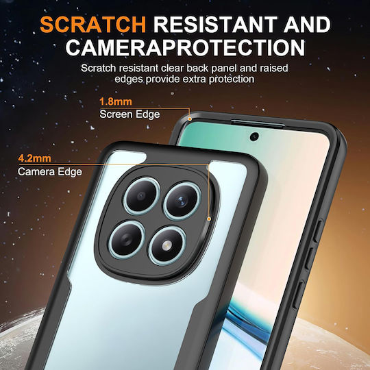 Techsuit Colorverse 360 Силиконов Черен (Redmi Note 15 / Poco M8)