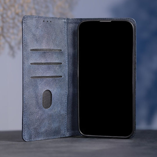 Smart Book Σιλικόνης / Δερματίνης Navy Μπλε (Samsung Galaxy S26 Ultra)