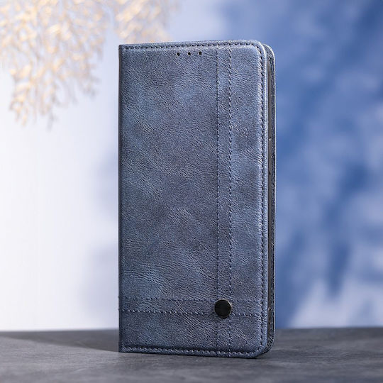 Smart Book Σιλικόνης / Δερματίνης Navy Μπλε (Samsung Galaxy S26 Ultra)