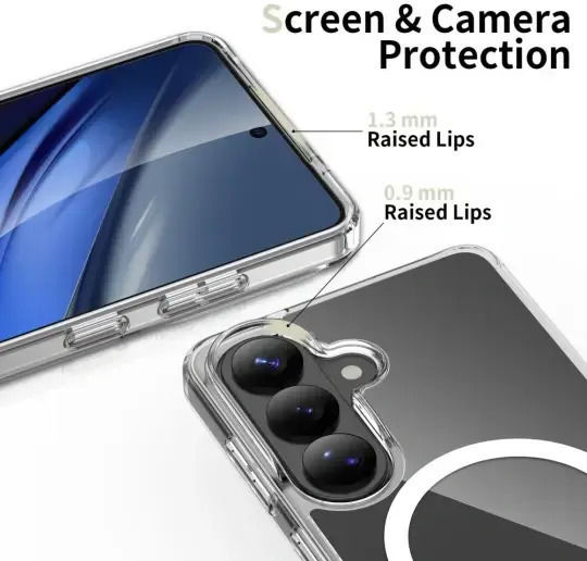 Tech-Protect Flexair Hybrid Back Cover Silicone / Plastic Transparent (Motorola Edge 70)