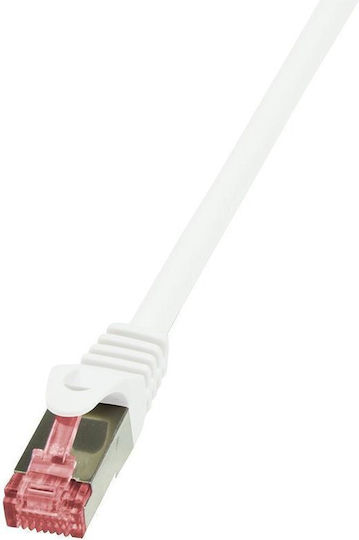 LogiLink S/FTP Cat.6 Gigabit Network Cable Ethernet 30m White