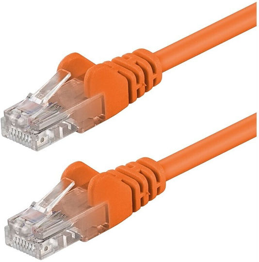 Goobay U/UTP Cat.5e (Gigabit) Καλώδιο Δικτύου Ethernet 3m Πορτοκαλί