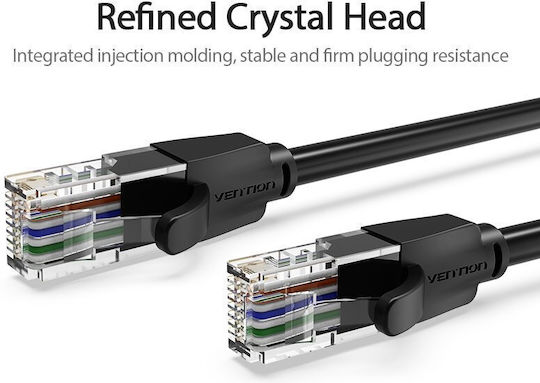 Vention U/UTP Kat.6 Ethernet Netzwerkkabel 2m Schwarzes