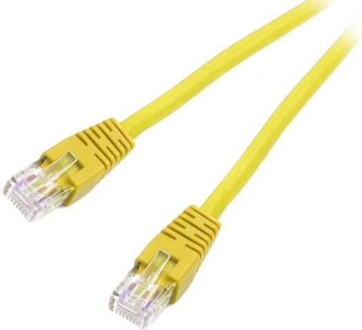 Cablexpert U/UTP Cat.6 (Gigabit) Καλώδιο Δικτύου Ethernet 0.5m Κίτρινο