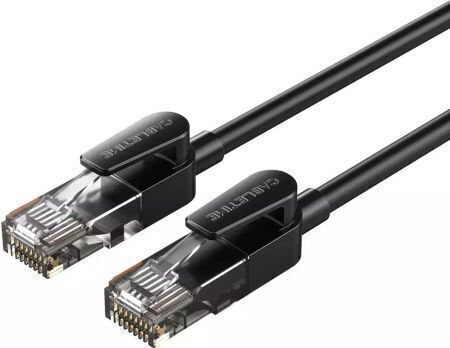 Cabletime U/UTP Cat.6 Ethernet Network Cable 10m Black