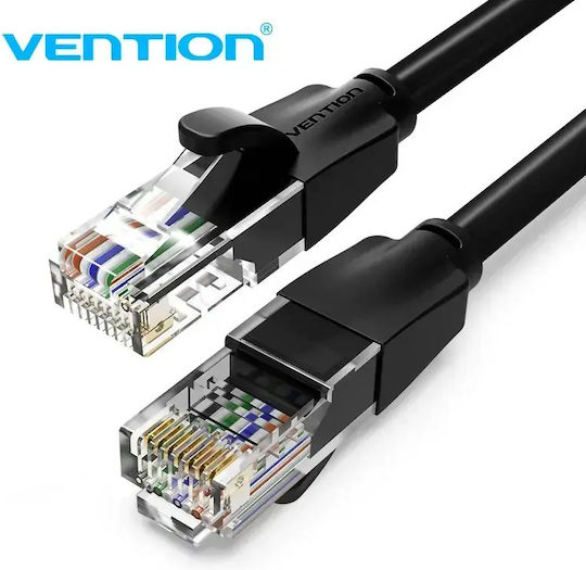 Vention U/UTP Cat.6 (Gigabit) Cablu de Rețea Ethernet 0.5m Negru
