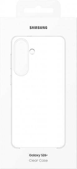 Samsung Husă Transparentă Back Cover Din Silicon Clear (Galaxy S26+)