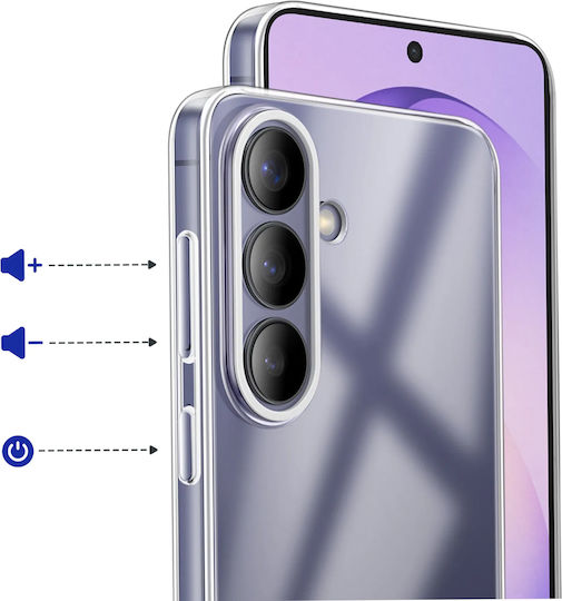 Samsung Husă Transparentă Back Cover Din Silicon Clear (Galaxy S26+)