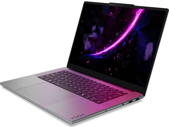 Lenovo Yoga Pro 7 15IPH11 15.3" OLED QHD+ 165Hz (Ultra 7-356H/32GB/1TB SSD/GeForce RTX 5050/W11 Pro) Лунно сиво (Международна английска клавиатура)