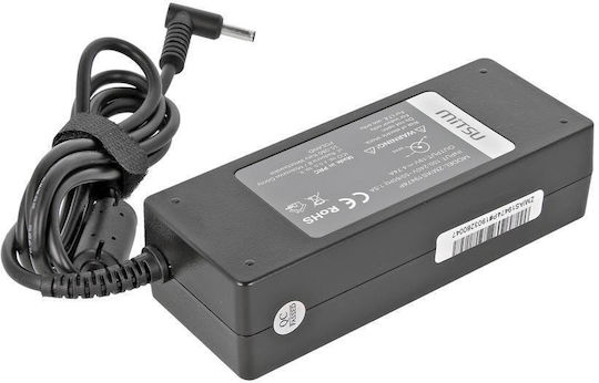 Mitsu Laptop Charger 90W 19V 4.74A for Asus with Detachable Power Cable