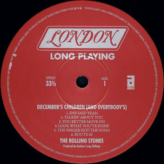Rolling Stones December's Children Everybody's 1 Vinyl