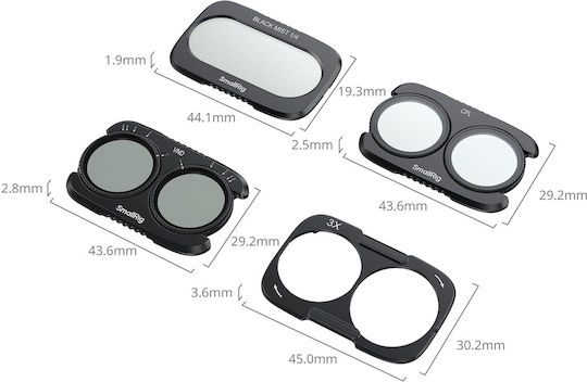 Smallrig Smallrig 6477 Split Filter Kit Dji Osmo Pocket 4p