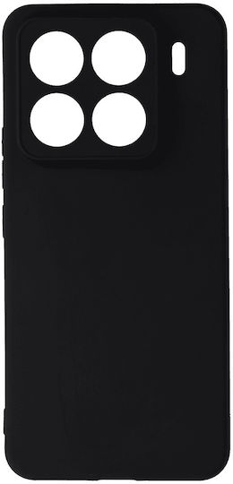 Matt Back Cover Σιλικόνης Μαύρο (Xiaomi 15 Pro)